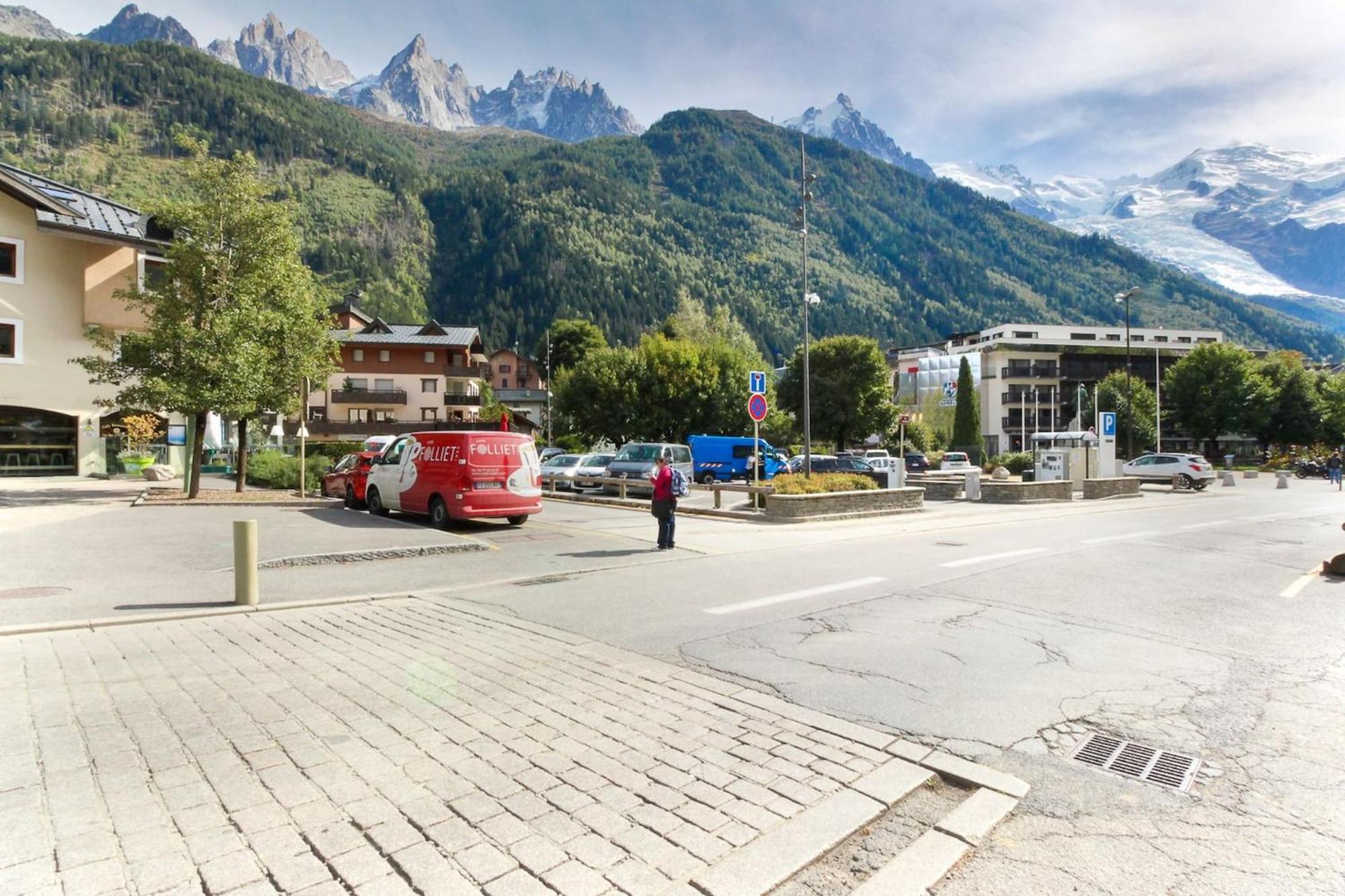 Albertine - Centre De Chamonix - Garage - Mountain Views! Exterior photo